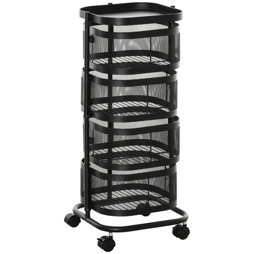 Homcom carrello portavivande - homcom,